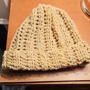Handcrafted Chunky Beanie Tan